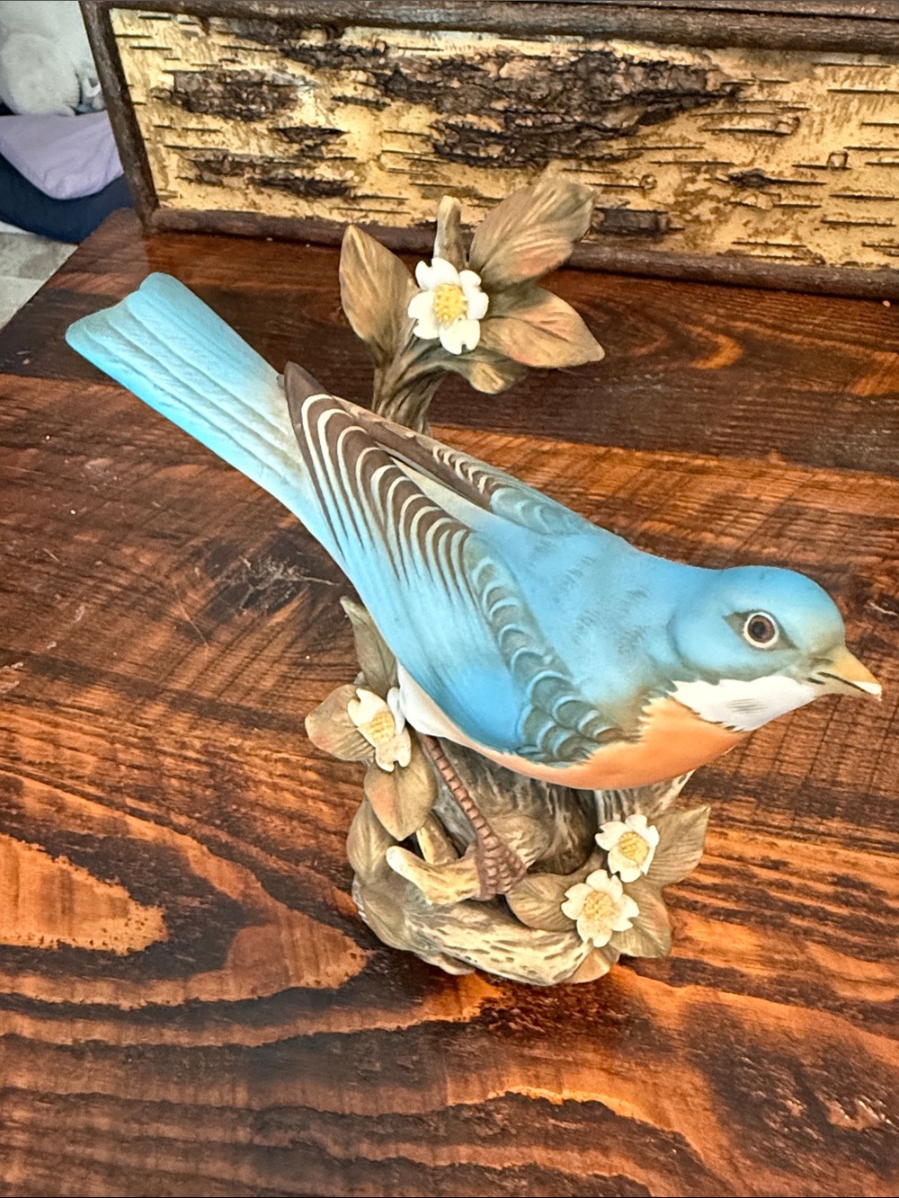Vintage Homco Bluebird Figurine (1984)